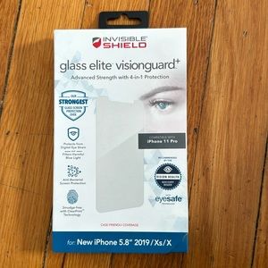 iPhone 11 Pro (Xs or X) invisible shield screen protector